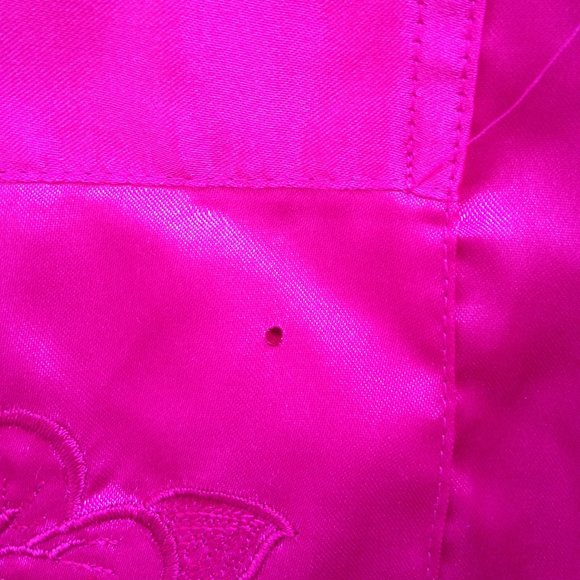 Sentiments - Hot Pink Pyjama Button Up Dress - Picture 6 of 10